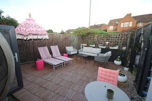 Garden relaxation area - click for photo gallery